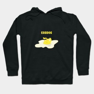 Funny dog as fried egg Hoodie